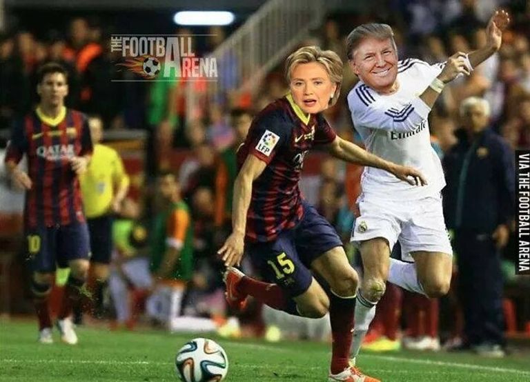 كلينتون وترامب