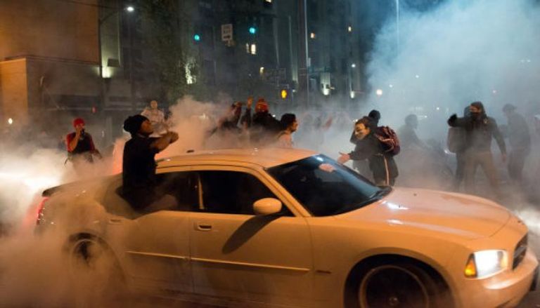 مظاهرات الرفض لدونالد ترامب1