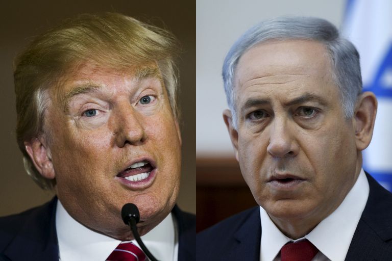 ترامب أمام لجنة الشؤون العامة الأمريكية الإسرائيلية في واشنطن في مارس الماضي (أ ف ب)