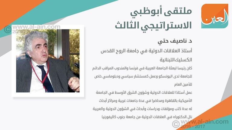 ملتقى أبوظبي الاستراتيجي الثالث