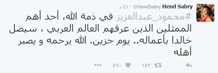 الممثل المصري محمود عبدالعزيز