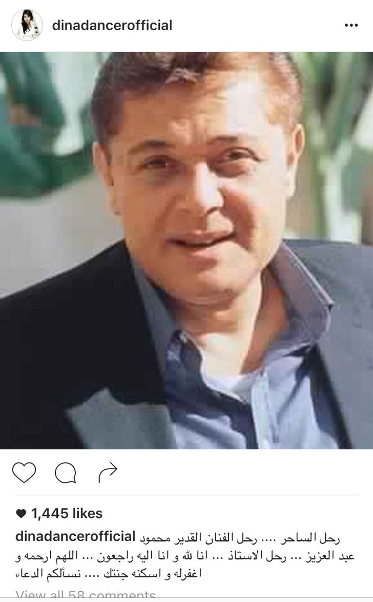 الممثل المصري محمود عبدالعزيز