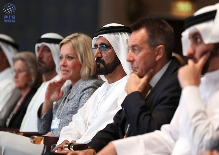 الشيخ محمد بن راشد آل مكتوم نائب رئيس الدولة رئيس مجلس الوزراء حاكم دبي