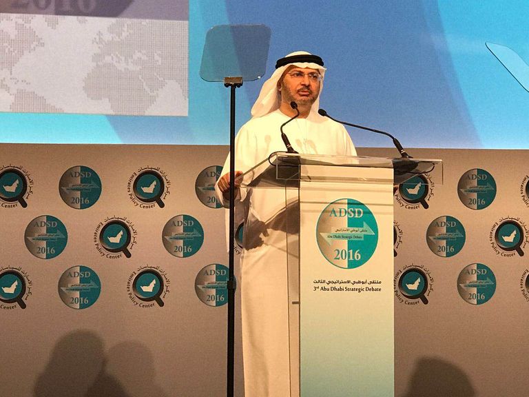 الدكتور أنور قرقاش وزير الدولة الإماراتي للشؤون الخارجية