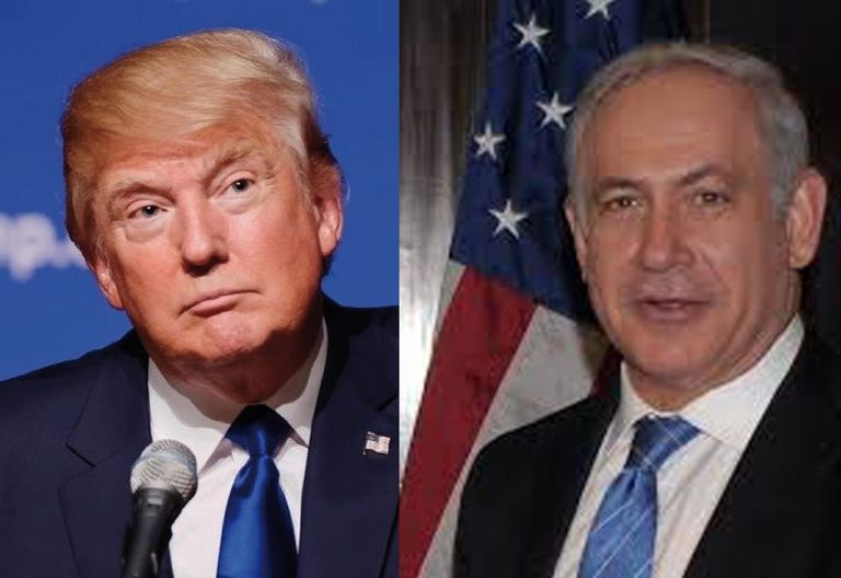 ترامب أمام لجنة الشؤون العامة الأمريكية الإسرائيلية في واشنطن في مارس الماضي (أ ف ب)