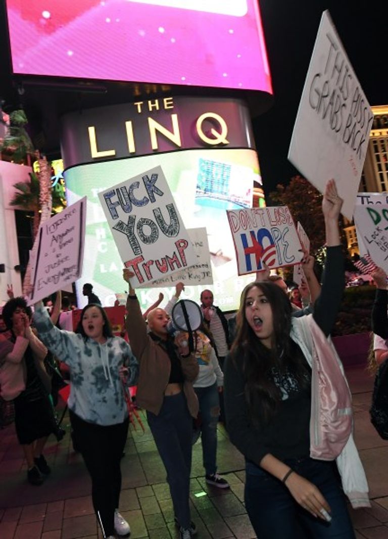 احتجاجات ضد ترامب