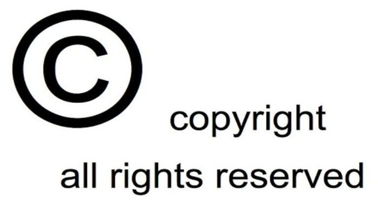 شعار جميع الحقوق محفوظة copyright