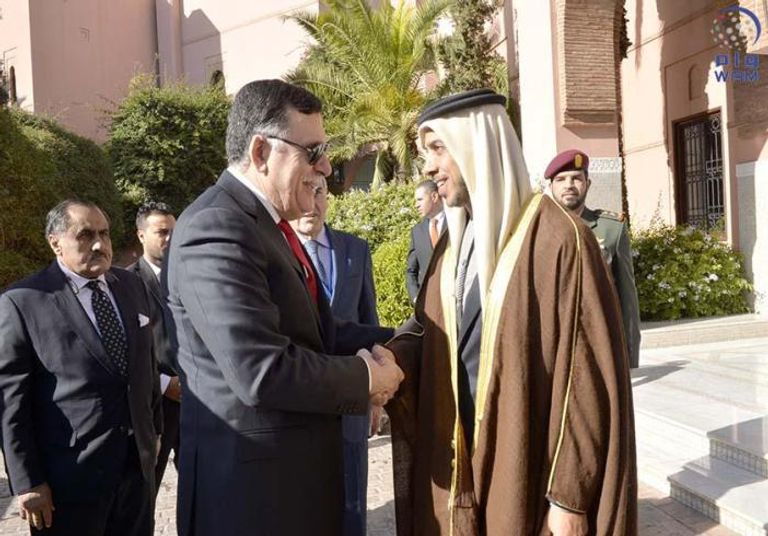 الشيخ منصور بن زايد آل نهيان، نائب رئيس مجلس الوزراء وزير شؤون الرئاسة خلال اللقاء