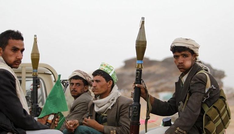 عناصر من الانقلابيين الحوثيين- أرشيفية