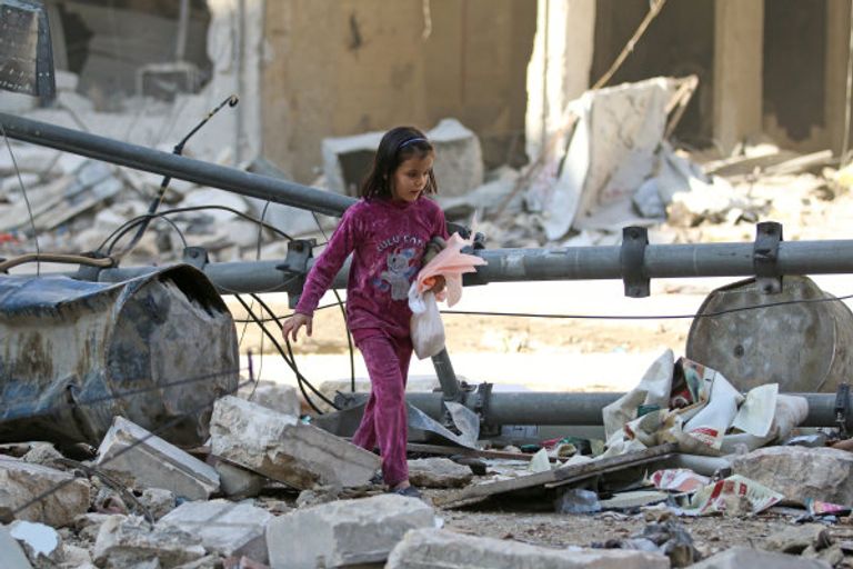 أطفال حلب الشرقية