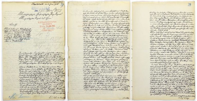 جد ترامب ووالده