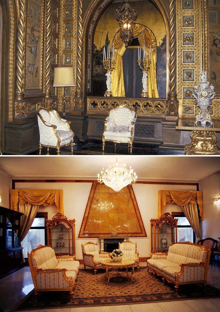 منازل ترامب الفاخرة تشبه قصور صدام