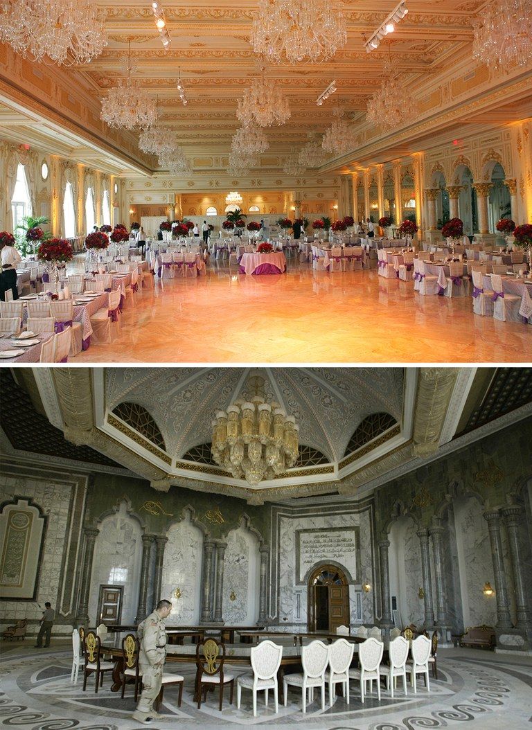 منازل ترامب الفاخرة تشبه قصور صدام