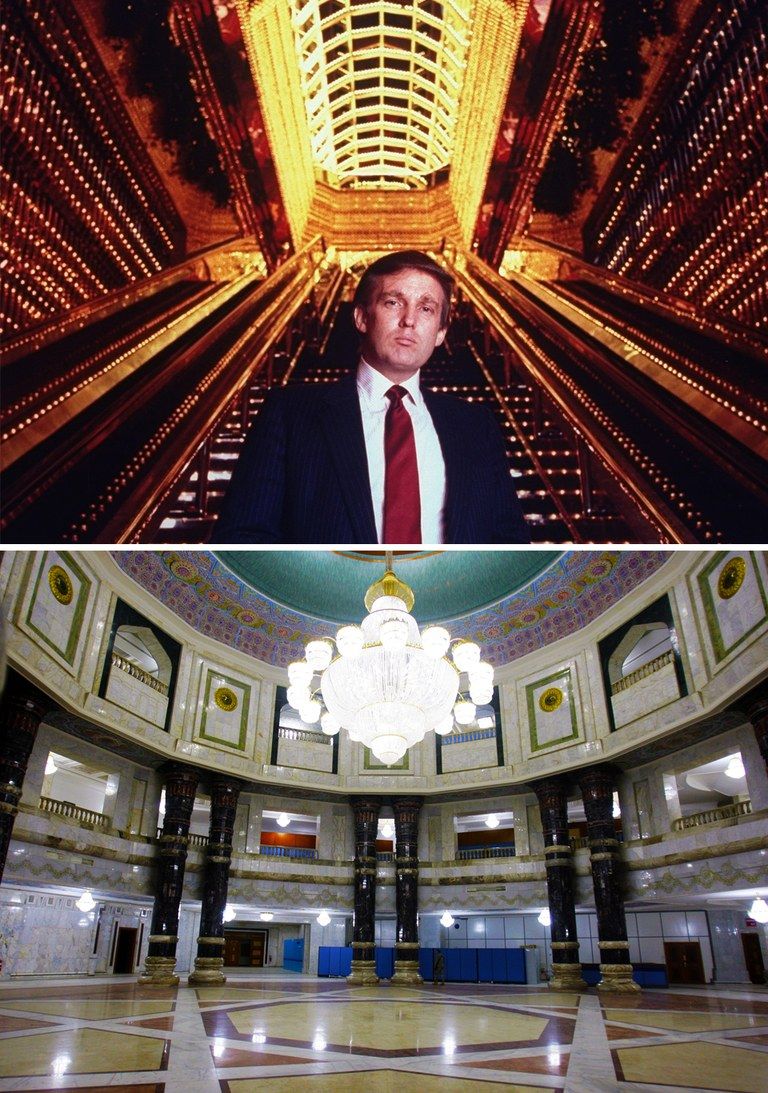 منازل ترامب الفاخرة تشبه قصور صدام