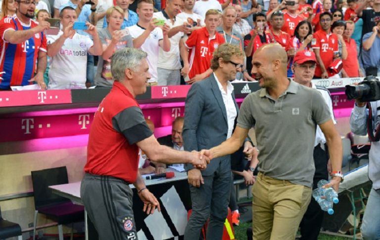 بايرن والسيتي في مواجهة سابقة