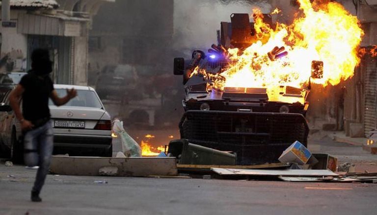 أعمال شغب تحولت إلى إرهاب في البحرين