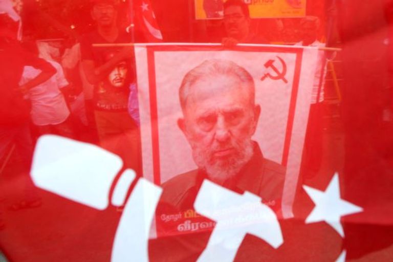 خطاب سابق للزعيم الكوبي فيدل كاسترو