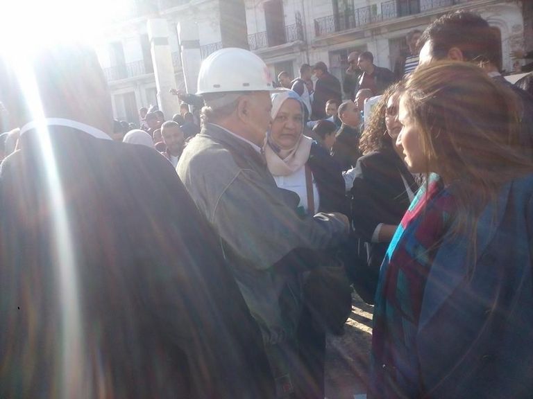 جانب من مظاهرات المتقاعدين بالجزائر