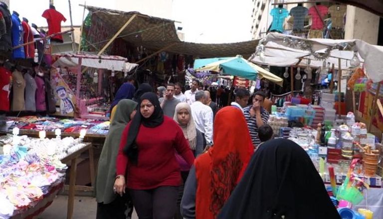 أحد الأسواق المصرية 