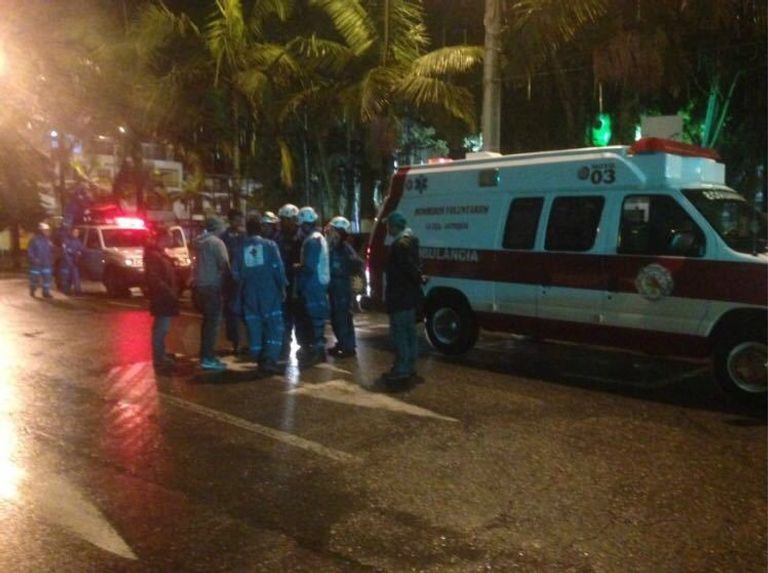 صورة للطائرة بعد الحادث