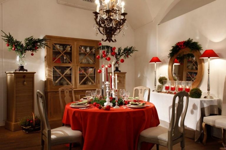 أفكار لتزيين المنزل في عيد الميلاد