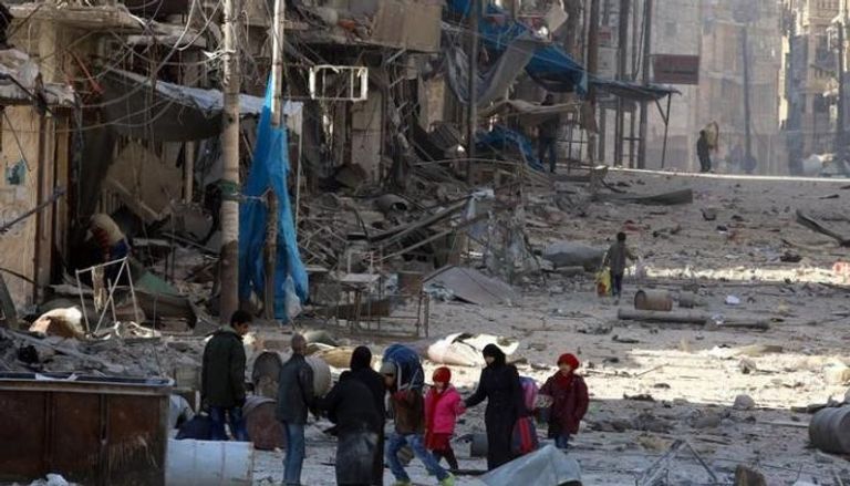 الكارثة الإنسانية في حلب