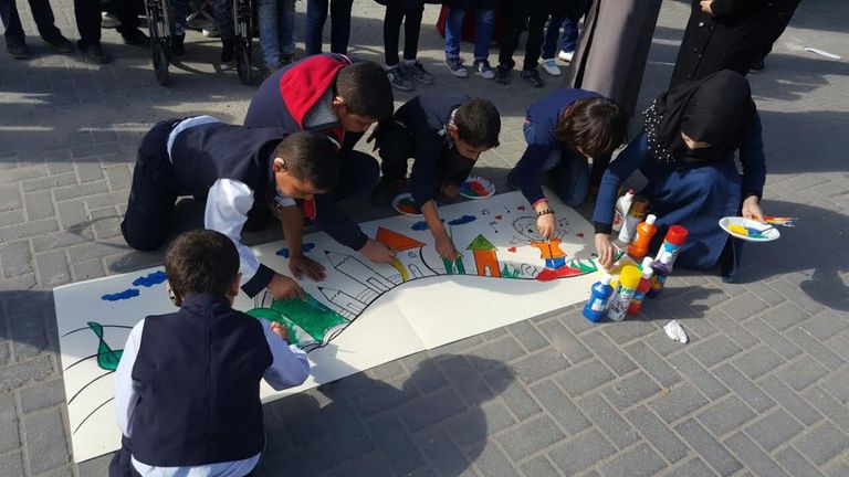 رسالة أطفال فلسطين لجوتيريس