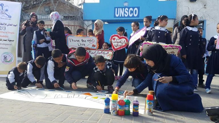 رسالة أطفال فلسطين لجوتيريس