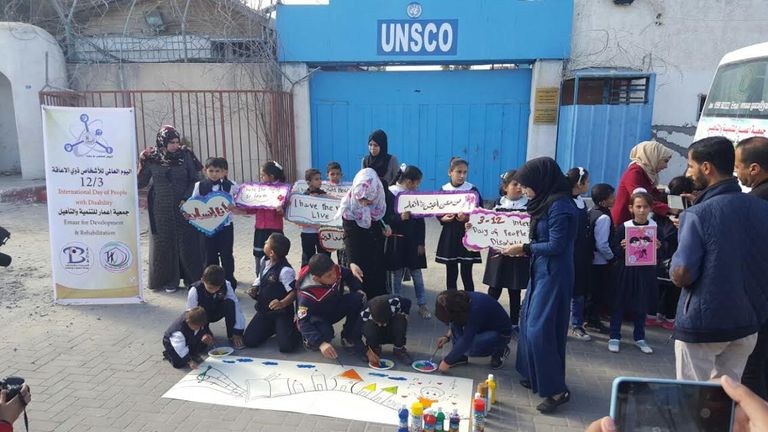 رسالة أطفال فلسطين لجوتيريس