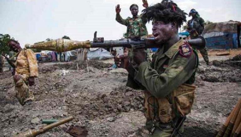جانب من معارك جنوب السودان
