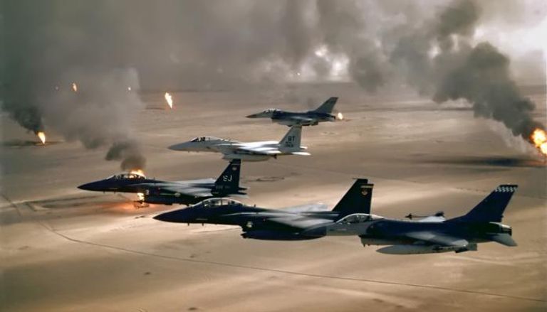 طائرات التحالف ضد داعش