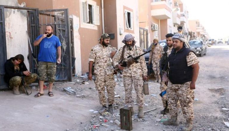 قوات تابعة للحكومة الليبية في سرت