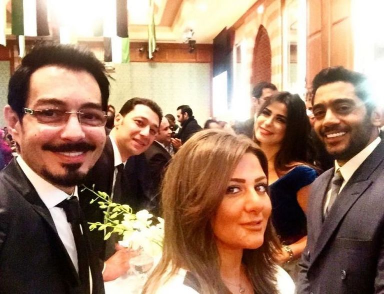 النجوم في سفارة الإمارات