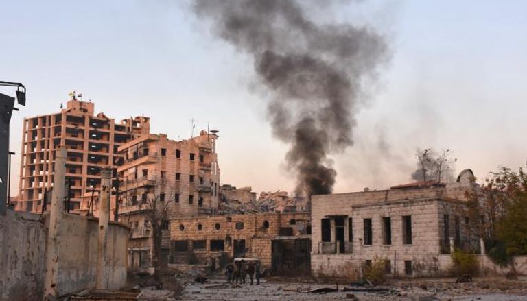 ضربات مستمرة لأحياء حلب الشرقية
