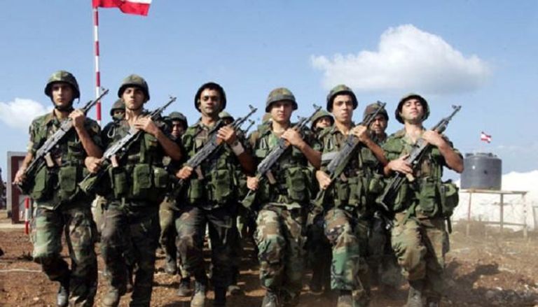عناصر بالجيش اللبناني