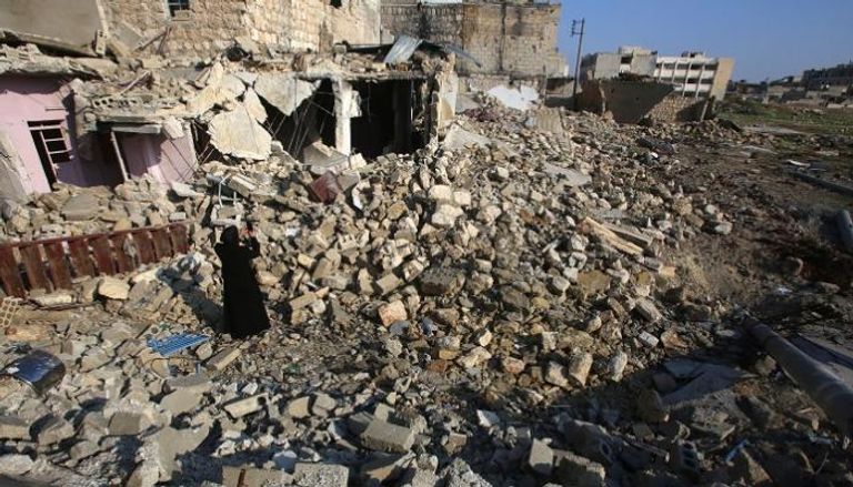 حلب تئن تحت القصف 