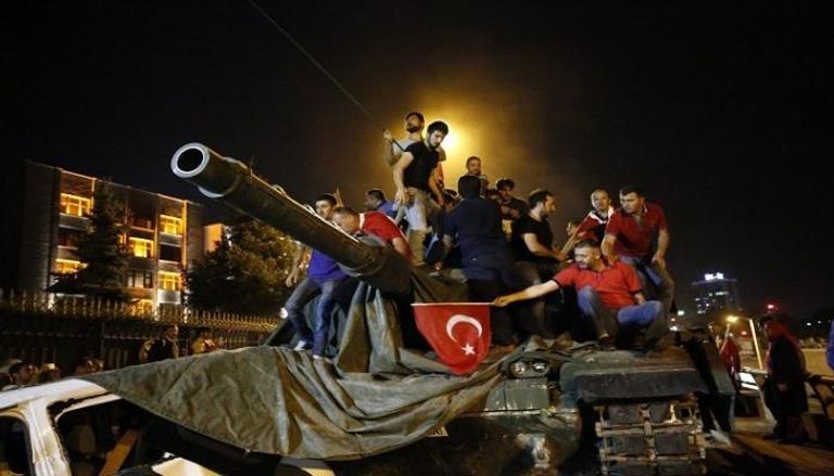 محاولة الانقلاب الفاشلة بتركيا
