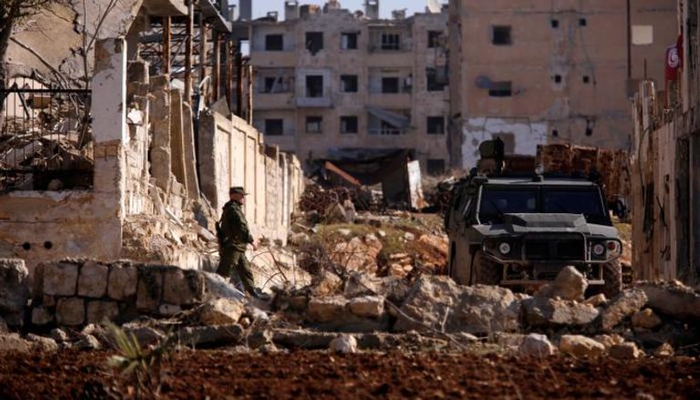 القصف الروسي حوّل حلب لركام