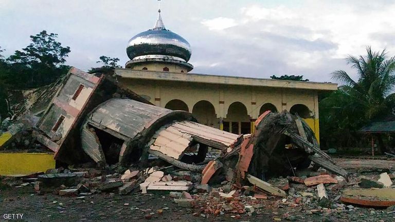 صورة من الزلزال - وكالات