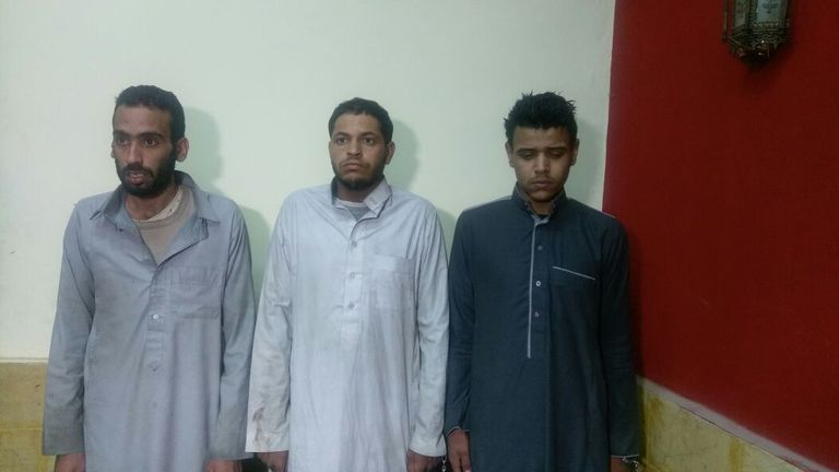 قوات من الشرطة المصرية