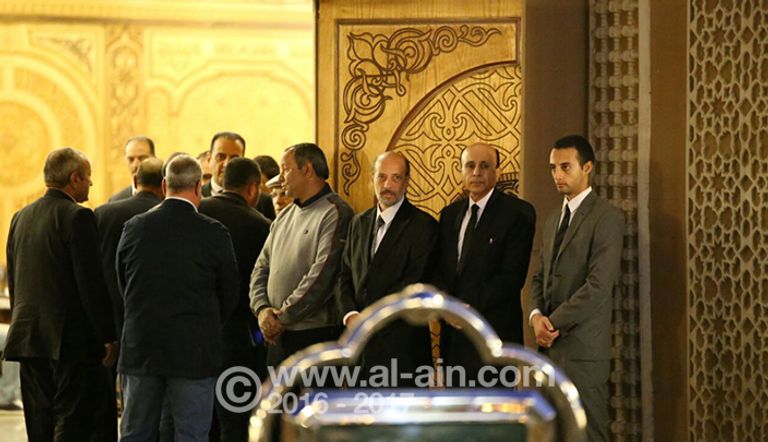 عزاء زوجة محمد صبحي