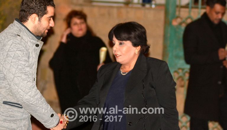 عزاء زوجة محمد صبحي