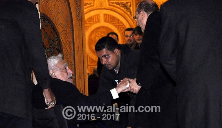 عزاء زوجة محمد صبحي