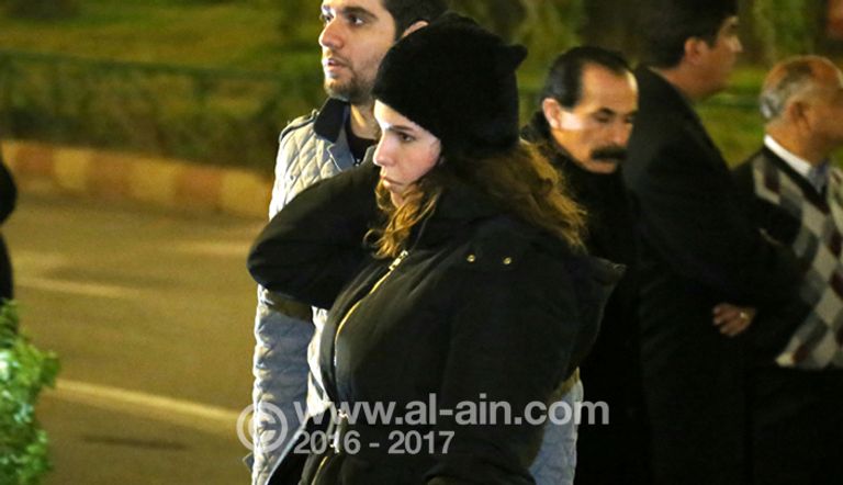 عزاء زوجة محمد صبحي