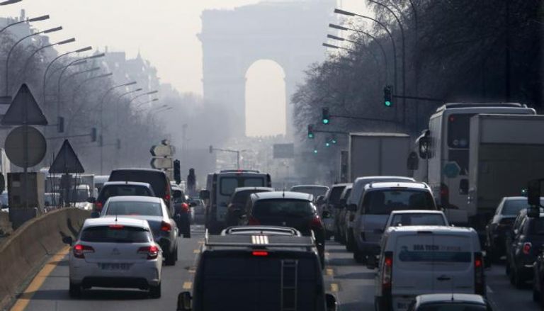 ارتفاع نسب التلوث بشوارع باريس