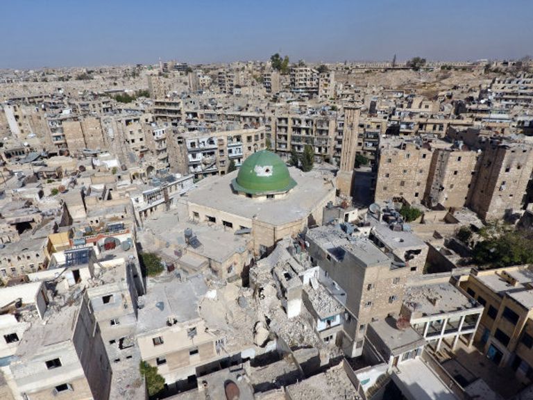 مساجد حلب دمرتها الحرب