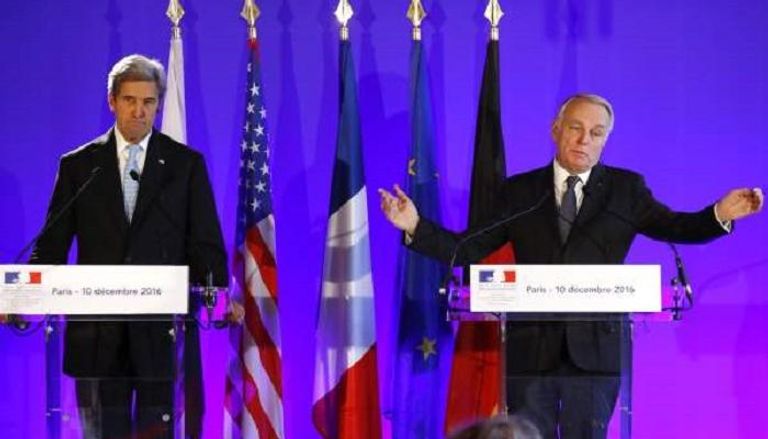 أمريكا وفرنسا في اجتماع باريس