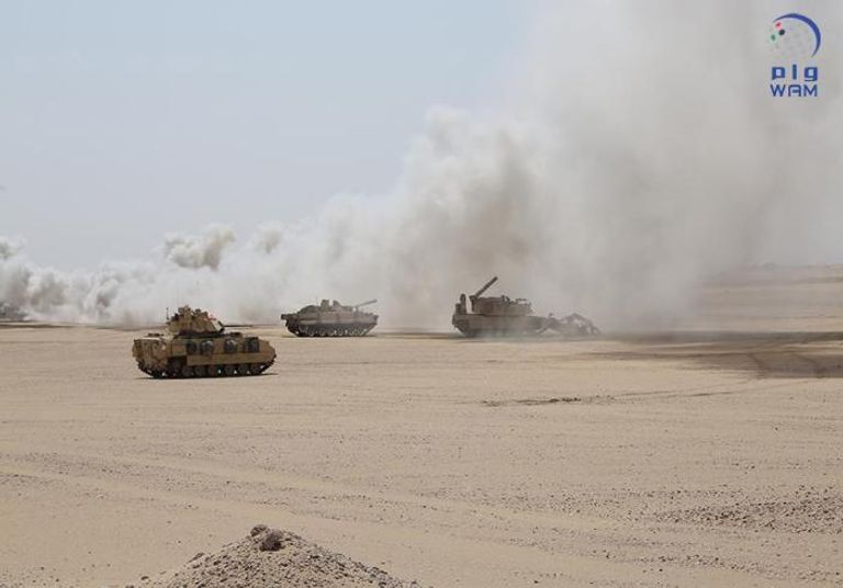 فعاليات التمرين المشترك 