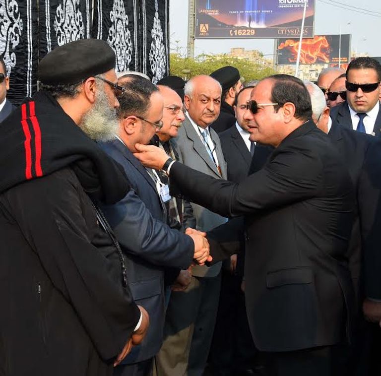 السيسي يتقدم المشيعيين