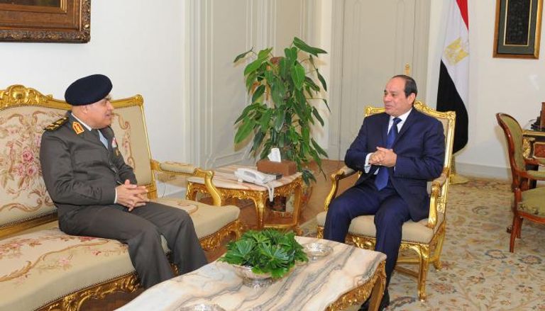 صورة من الرئاسة المصرية